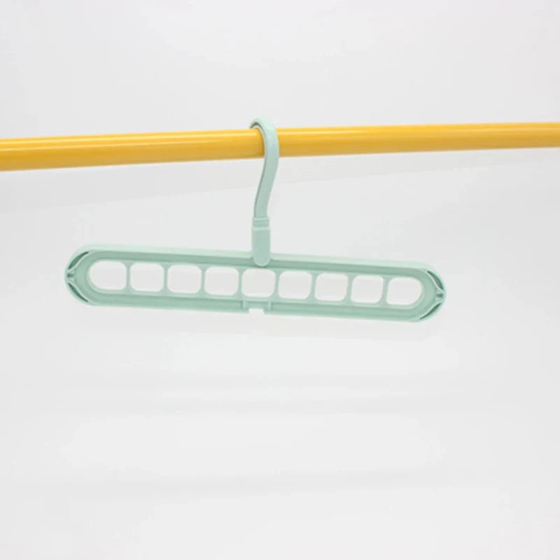 Magic Multi-port Support Hangers For Clothes Space Saving Drying Rack Multifunction Plastic Wardrobe Organizer Clothes Rack