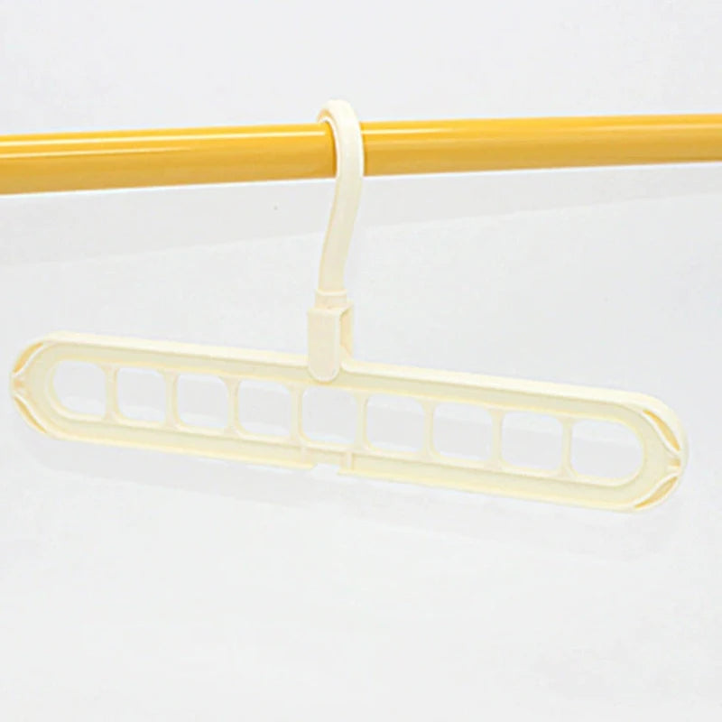 Magic Multi-port Support Hangers For Clothes Space Saving Drying Rack Multifunction Plastic Wardrobe Organizer Clothes Rack