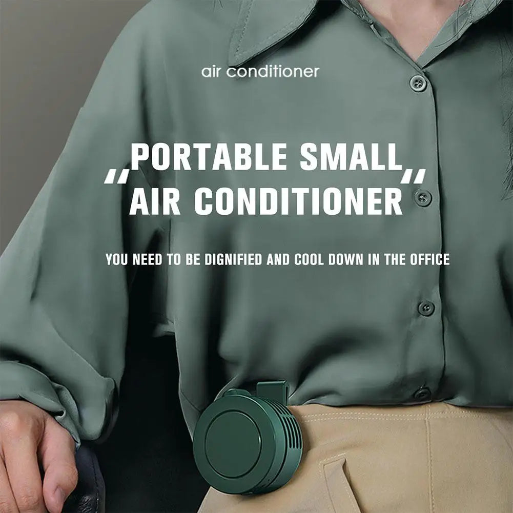 Mini  Clip Fan Portable  Silent Mini Electric Fan 3 Speeds Adjustable Wind USB Rechargeable Personal Cooling Fan For Travel