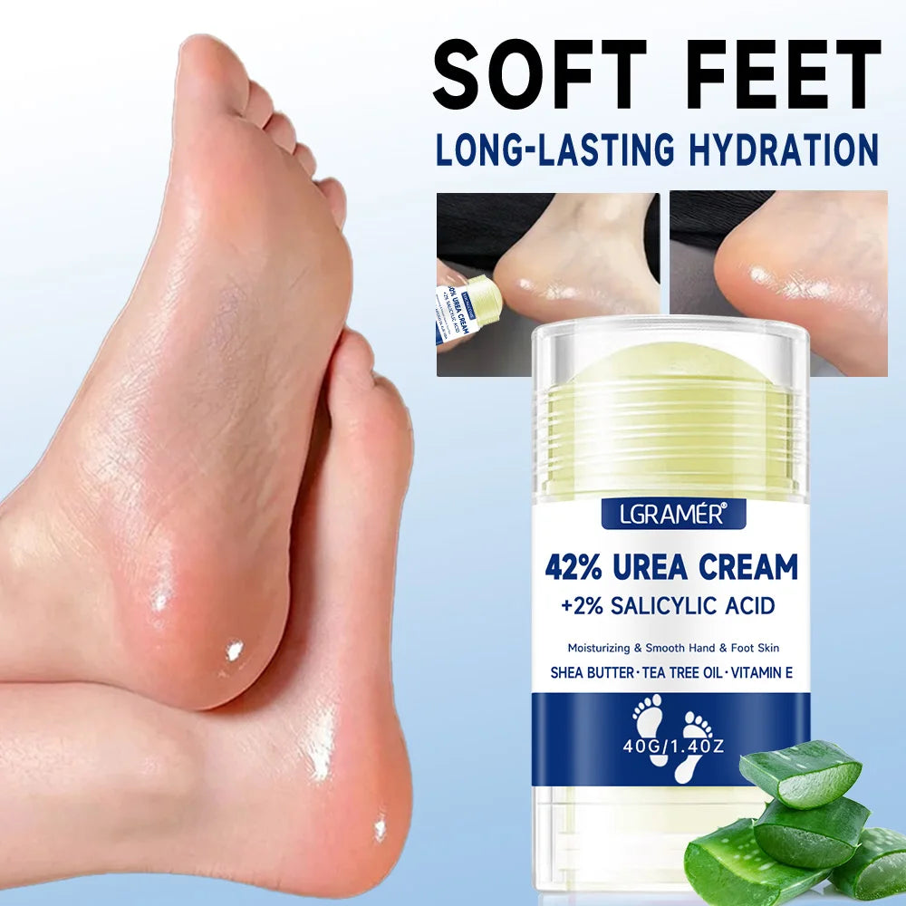 42% Urea Foot Cream + 2% Salicylic Acid Intensive Hydrating Foot And Hand Care Moisturizing Foot Cream And Hand Cream