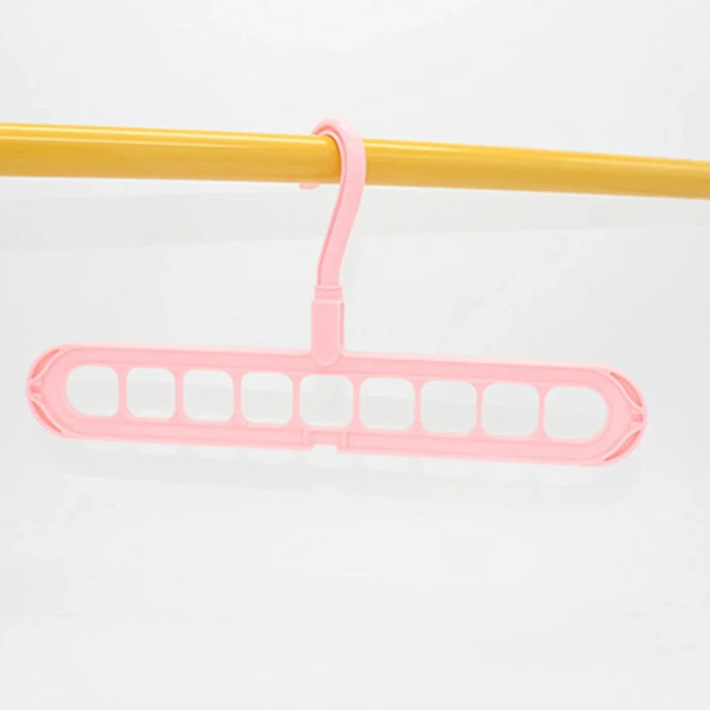 Magic Multi-port Support Hangers For Clothes Space Saving Drying Rack Multifunction Plastic Wardrobe Organizer Clothes Rack