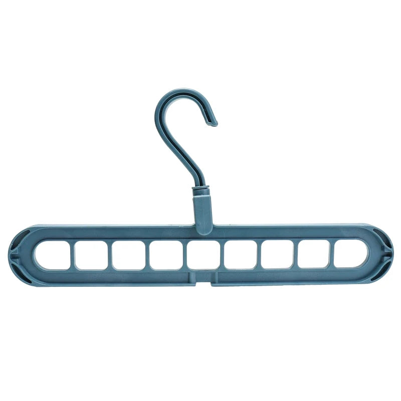 Magic Multi-port Support Hangers For Clothes Space Saving Drying Rack Multifunction Plastic Wardrobe Organizer Clothes Rack