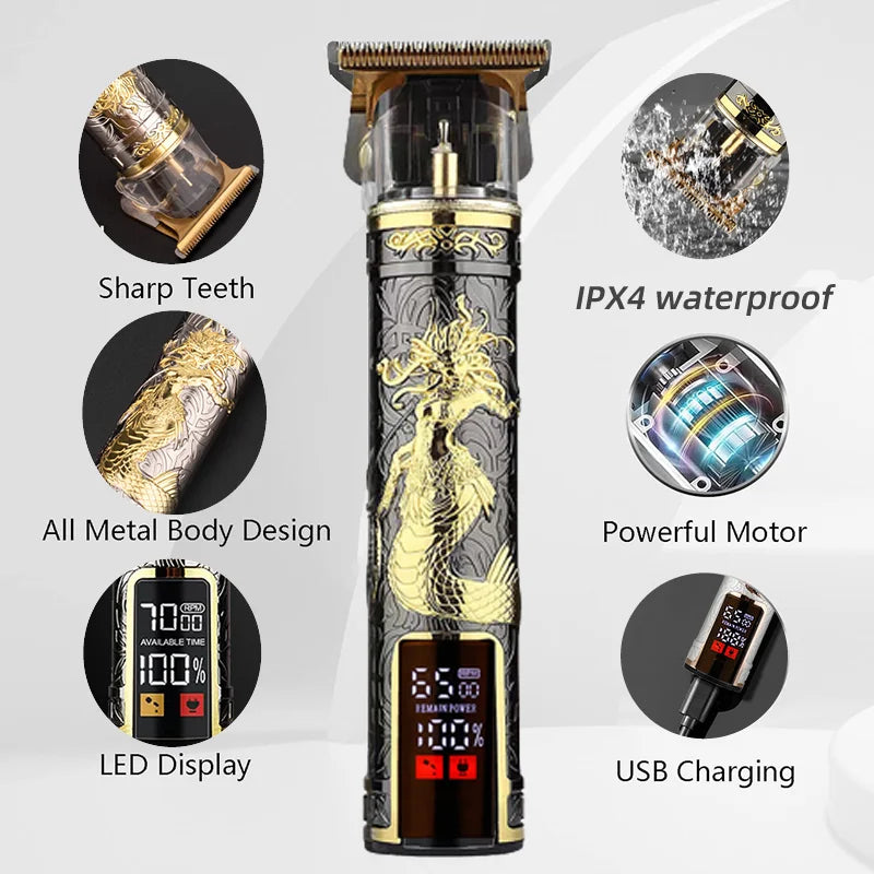 New Professional Electric Shaver for Men Razor for Men Mower Beard Trimmer Barber Shaving Machine T9 Hair Clipper Dropshipping